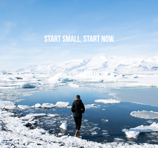 iceland, start now, start small, crude version one